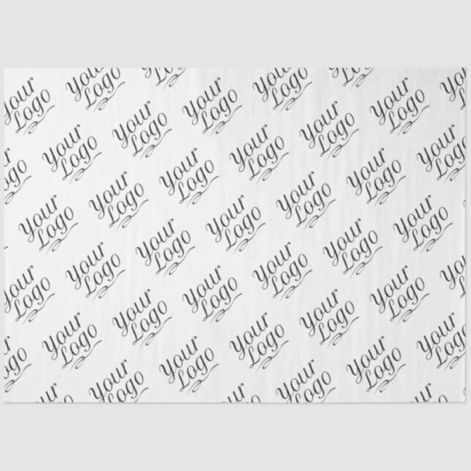 大ティッシュペーパー会社のロゴカスタム印刷 薄葉紙 (正面)