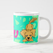 大デイジー犬 ジャンボコーヒーマグカップ (右)