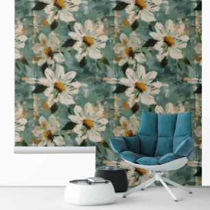 大デイジー白花フローラ 壁紙