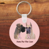 大デイン乳がんキーチェーン キーホルダー (正面)