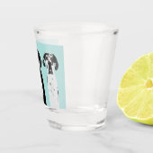 大デーン犬 ショットグラス (右)