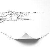 大デーン犬 フォトプリント (角)