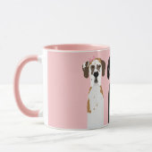 大デーン犬 マグカップ (左)