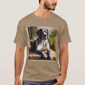 大デーン犬 Tシャツ (正面)