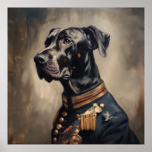 大デーン・ナポレオンの衣装 ポスター (正面)