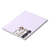 大ドーン犬 ノートパッド (回転)