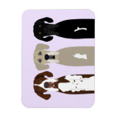 大ドーン犬 マグネット (縦)