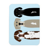 大ドーン犬 マグネット (縦)