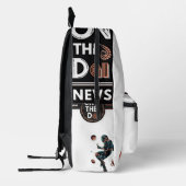 大ニュースのバックパックで プリントバックパック (左)