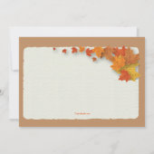 大ニュース妊娠の発表 案内状 (裏面)