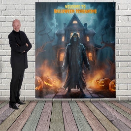 大ハロウィーングールつるの背景 タペストリー