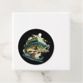 大バス・フィッシュ・ベクターマンガ・tシャツ・ビッグバス・フィッシュ – フェイバータグ (インサイチュ)