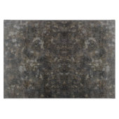 大パターン（の模様が）ある理石 カッティングボード (正面)