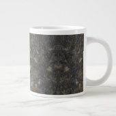 大パターン（の模様が）ある理石 ジャンボコーヒーマグカップ (右)
