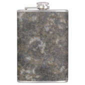 大パターン（の模様が）ある理石 フラスク (正面)