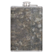 大パターン（の模様が）ある理石 フラスク (裏面)