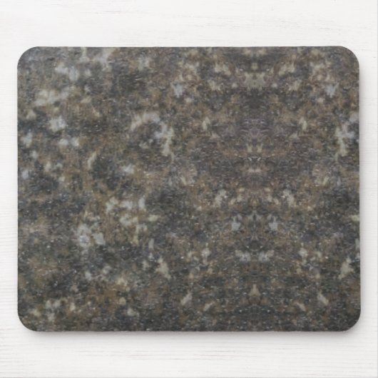 大パターン（の模様が）ある理石 マウスパッド (正面)