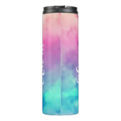 大パーソナライズされた名プロテインシェーカーボトルギフト タンブラー (裏面)