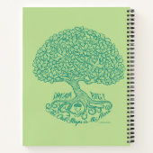 大パーソナライズされた夢 ノートブック (裏面)