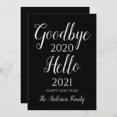 大パーソナライズされた晦日 シーズンカード (正面/裏面)