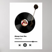 大ビニパーソナライズされたルラブポスター ポスター (正面)