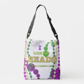 大ビーズ クロスボディバッグ (裏面)