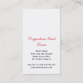 大ファンシーデンマーク 名刺 (裏面)