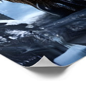 大ファンタジークマの獣 | AIアートポスター ポスター (角)