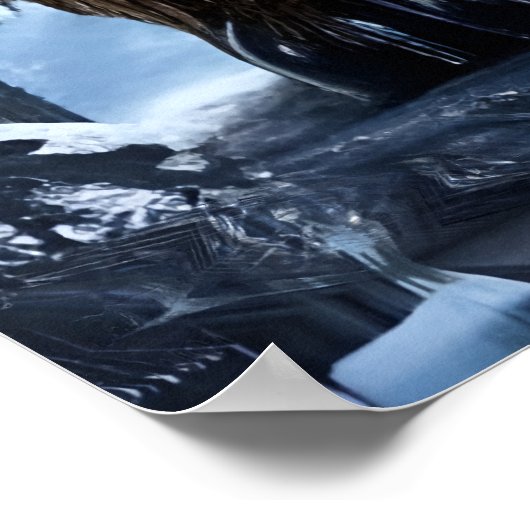 大ファンタジークマの獣 | AIアートポスター ポスター (角)