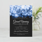 大フォーマル開きの青い光 招待状 (スタンド正面)