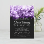 大フォーマル開き紫  招待状 (スタンド正面)