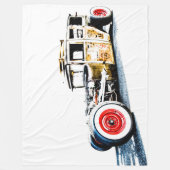 大フリースブランケットラットロッド フリースブランケット (正面)