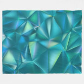 大フリースブランケット、モダン抽象芸術 フリースブランケット (正面(横))