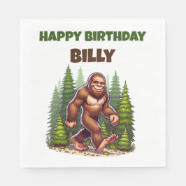 大フレンドリー足 スタンダードランチョンナプキン