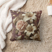 大フローラプリントデザインパターン11 クッション (ブランケット)