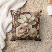 大フローラモチーフデザインパターン12 クッション (ブランケット)