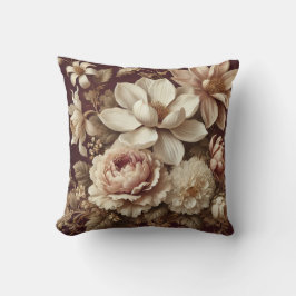 大フローラモチーフデザインパターン12 クッション