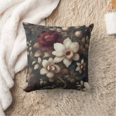 大フローラモチーフデザインパターン2 クッション (ブランケット)