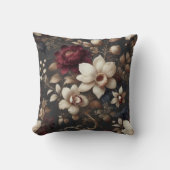 大フローラモチーフデザインパターン2 クッション (正面)