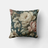 大フローラモチーフデザインパターン5 クッション (裏面)