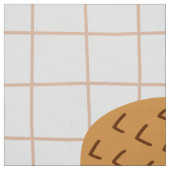 大プリントパイナップル表皮織物 ファブリック (見本)