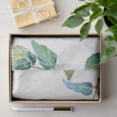 大ベビーブルーアジサイの花 薄葉紙 (ギフト)