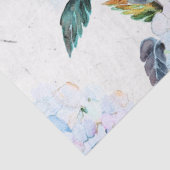 大ベビーブルーアジサイの花 薄葉紙 (詳細)