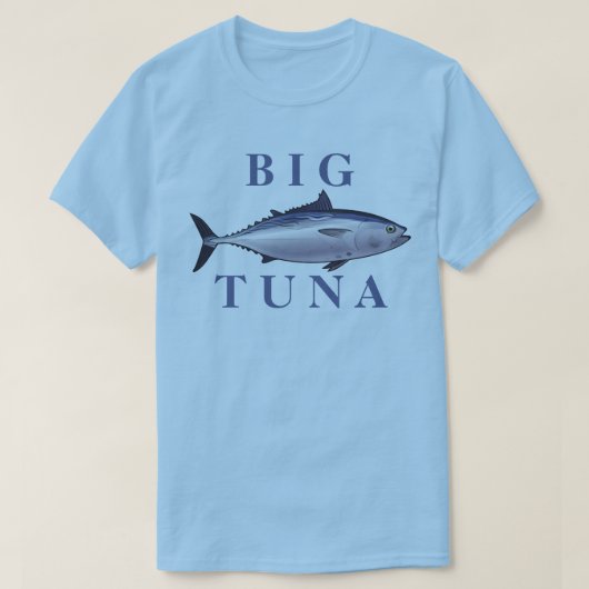 大マグロ Tシャツ (デザイン正面)
