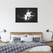 大マゼランの惑星系星雲(N66) キャンバスプリント (インサイチュ (寝室))