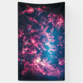 大マゼラン雲銀河系宇宙宇宙 横断幕 (縦)