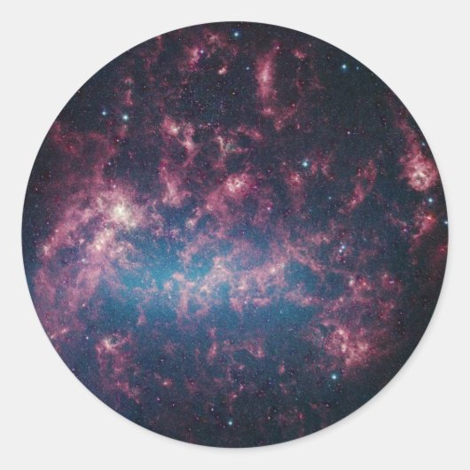 大マゼラン雲 – 銀河系と星 ラウンドシール (正面)