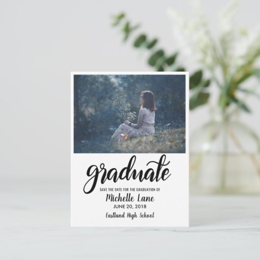 大モダン学院の脚本日付写真を保存 ポストカード (スタンド正面)