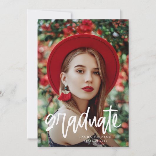 大モダン学院卒業パーティー 招待状 (正面)