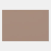 大モダン紫のナス花 ラッピングペーパーシート (正面3)